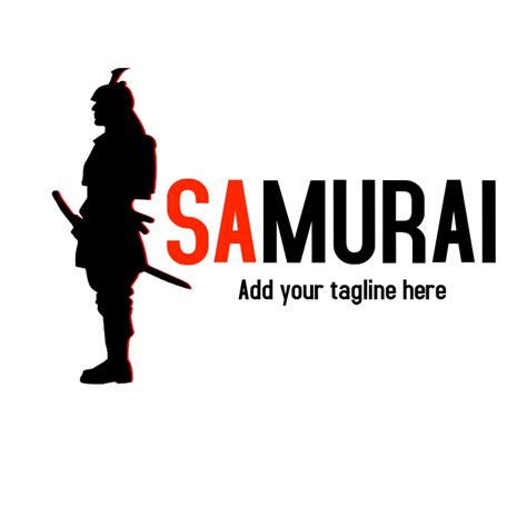 Samurai Logo Template Postermywall