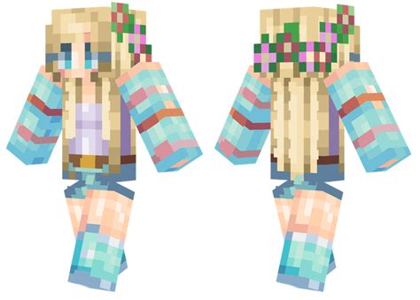 Flower Girl Minecraft Skins