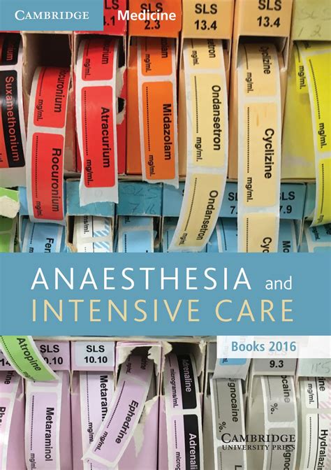 Anaesthesia And Intensive Care By Cambridge University Press Issuu