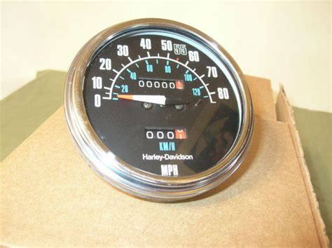 Sell Harley Speedometer 85 Mph Shovelhead Fl Flh Oem Nos 67004 80 In