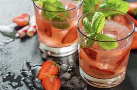 Strawberry Basil Infused Water Savour A Life Well Lived