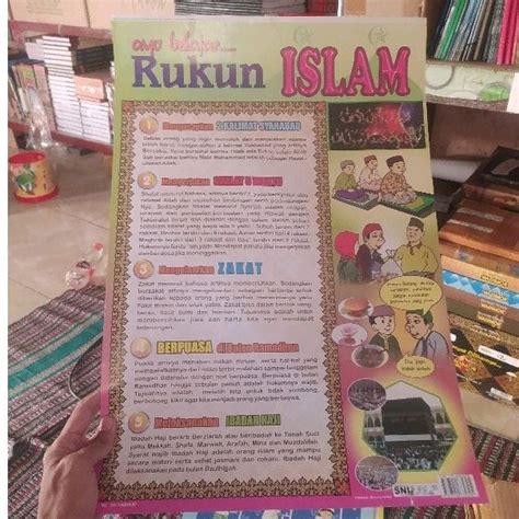Jual Poster Rukun Islam Shopee Indonesia