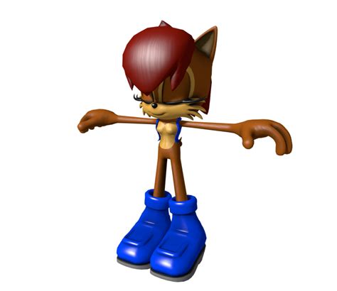 Custom Edited Sonic The Hedgehog Customs Sally Acorn Sonic