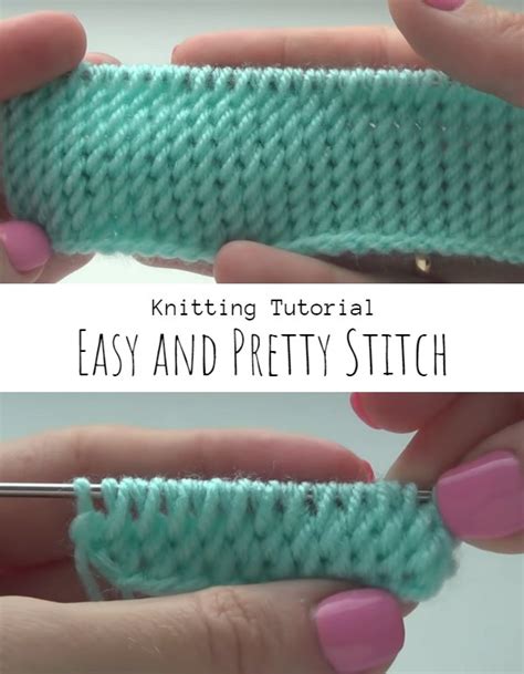 Easy Knitting Stitch