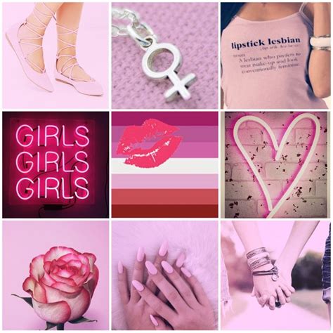 lipstick lesbian moodboard lipstick lesbian lesbian lesbian pride