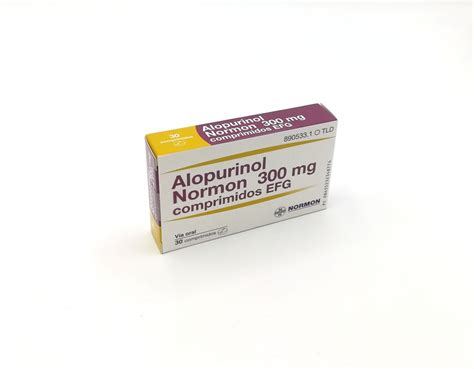 Alopurinol Normon 300 Mg Comprimidos Efg 30 Comprimidos Precio 281€