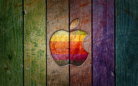 Stainless steel apple on wood. Most Amazing Apple wallpapers | Skirmantas