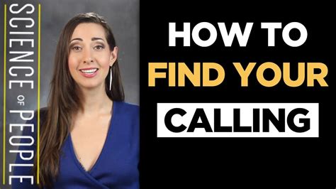 How To Find Your Calling Youtube