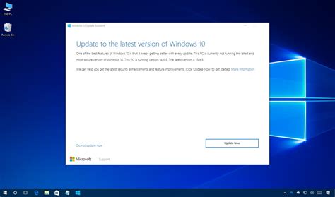 Click the update now button. Windows 10 Creators Update now available for download ...