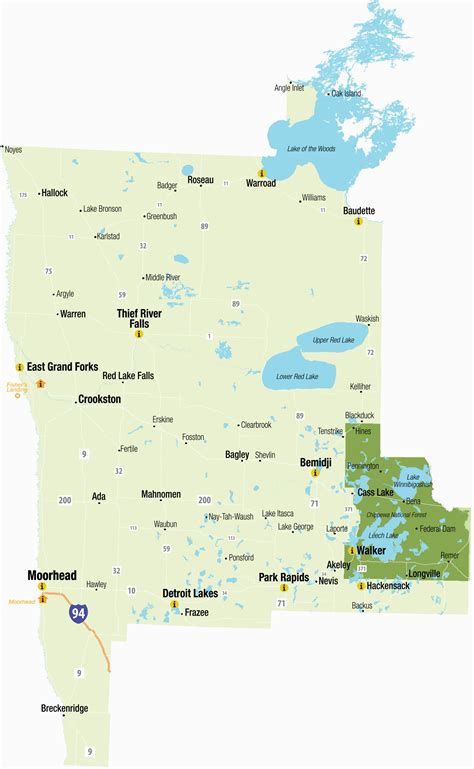 Lakes In Minnesota Map Secretmuseum