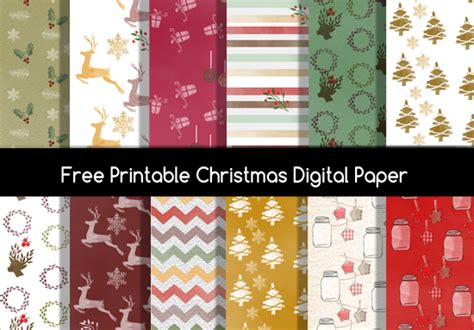 Christmas Paper Free Printable