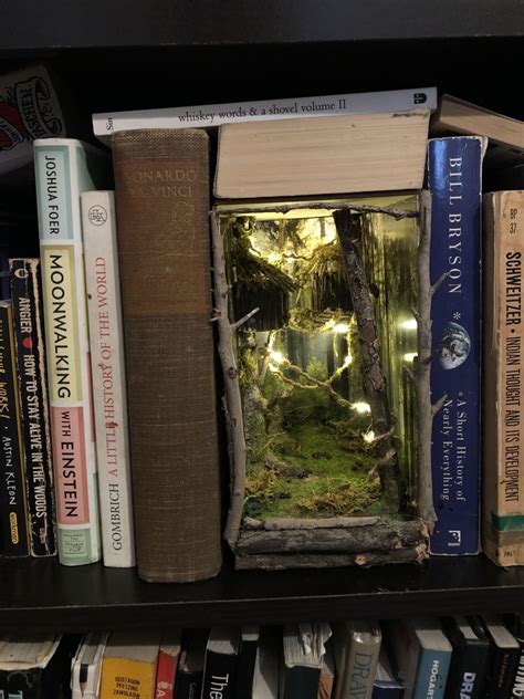 Book Nook Bookshelf Insert Dioramas Apartment Therapy Hobbit Hole