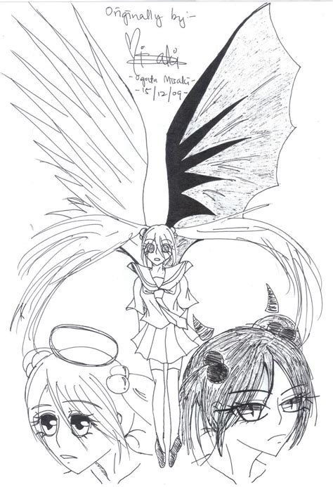 Half Angel Half Demon By Ogatamisaki On Deviantart