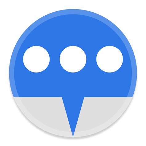 Messages 1 Icon | Button UI System Apps Iconset | BlackVariant