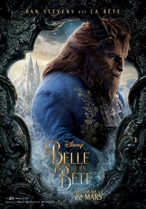 la belle et la bête 2017 découvrez les affiches personnages du film