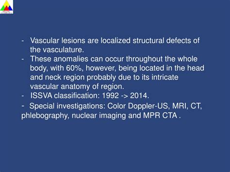 Ppt Vascular Anomalies Of The Head And Neck Powerpoint Presentation