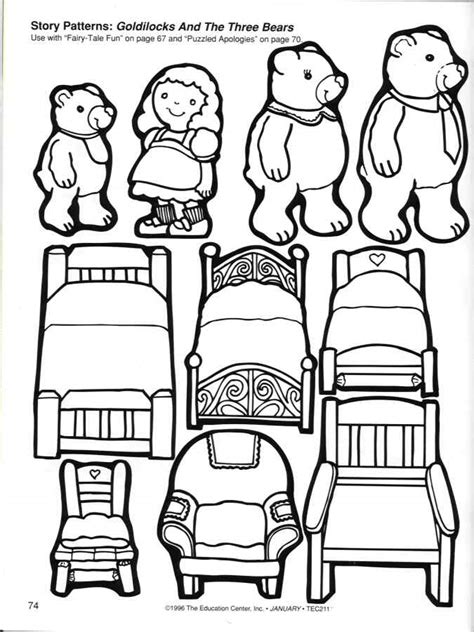 Three bears free printable coloring pages life love and thyme. Goldilocks And The Three Bears Coloring Pages - Coloring Home