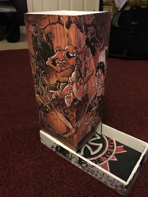 Heroscapers view single post trexs towers n terrain2. "Wizards" themed DIY foamcore dice tower (template in ...