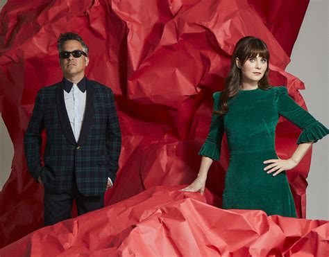 She And Him Release New Holiday Track Its Beginning To Look A Lot Like Christmas Icon Vs Icon