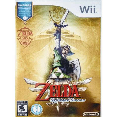 Legend Of Zelda Skyward Sword W Cd Wii Game For Sale Dkoldies