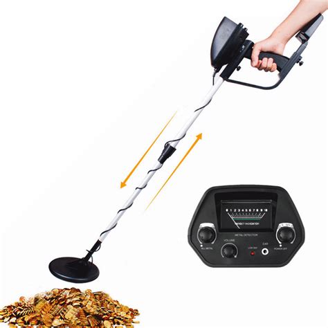 Will gold be detected by metal detectors? MD-4030 Professtional Underground Metal Detector ...