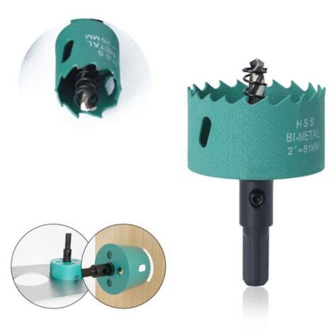 16mm to 200mm bi metal m42 hss hole saw cutter drill bit for wood plaster board ebay