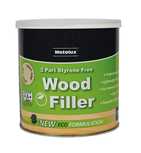 Metolux Two Part Wood Filler 770ml Pine Uk Diy And Tools
