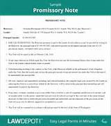 Promissory Note Interest Only