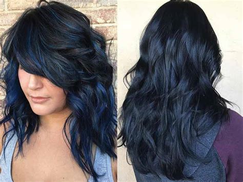 30 Hottest Navy Blue Hair Color Shades 2020 Laylahair