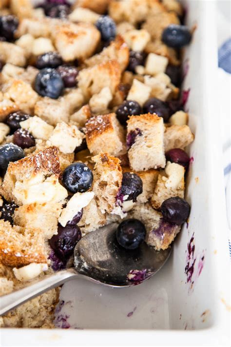 Maybe you would like to learn more about one of these? Blueberry Cream Cheese French Toast Bake - Breakfast For ...