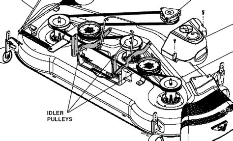 John Deere 38 Inch Mower Deck Belt Diagram