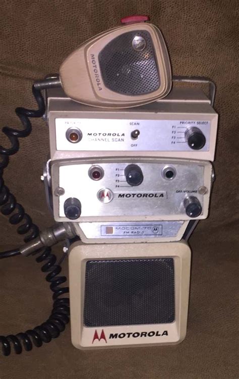 Vintage Police And Fire Radios At Emergency Radio Police