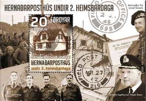 New Issues 2020 Faroe Islands World War Ii Field Post Offices