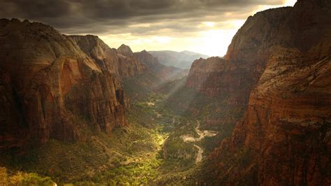 Zion Canyon Zion National Park Wallpaper Backiee