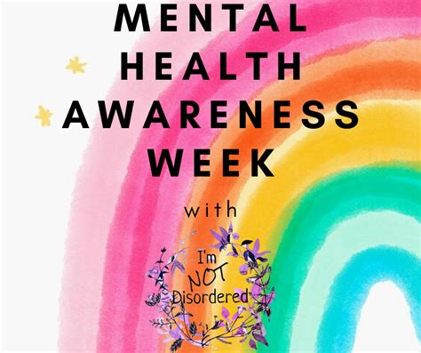 Mental Health Awareness Week 2020 Post One The Importance Of Kindness Im Not Disordered