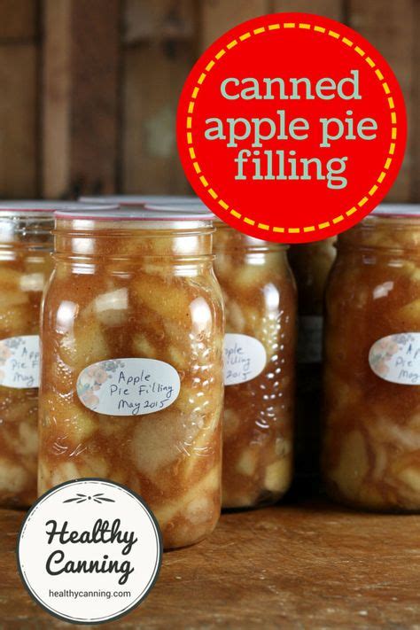 Apple Pie Filling Recipe Canned Apple Pie Filling Canned Apples Sugar Free Apple Pie