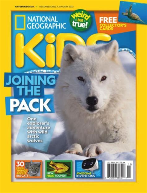 National Geographic Kids One Year Subscription Print Magazine
