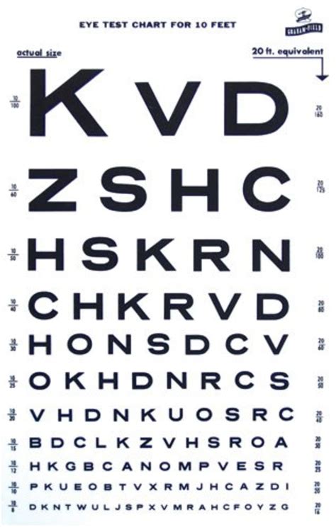 snellen type plastic eye chart      illuminated eye