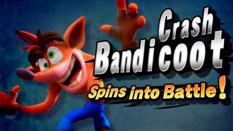 What If Crash Bandicoot Joined Smash Ultimate Dlc Youtube