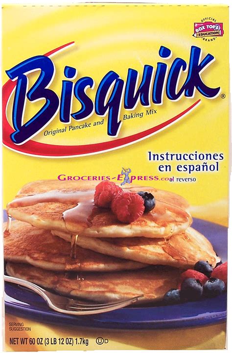 Groceries Product Infomation For Bisquick Baking Mix