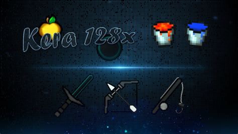 Minecraft Pvp Texture Pack Kera 128x Youtube