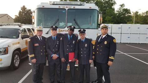 Damon Bain Graduates Firefighter 1 Gloucester County Fire Academy