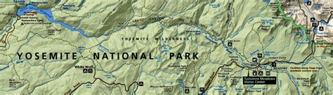 Map Of Yosemite Park Junkiepark Junkie