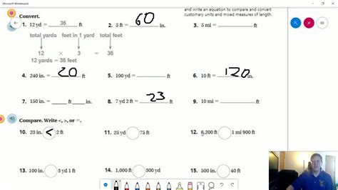 5th Grade Go Math Lesson 101 Homework Youtube