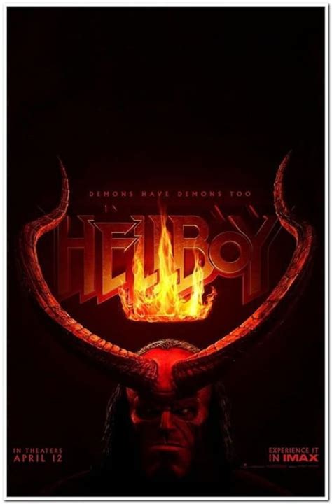 Hellboy 2019 Póster Original De La Película Ds 27x40 Etsy España