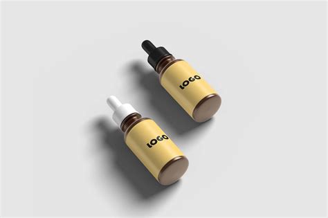 Download Free Dropper Bottle Mockup (PSD)
