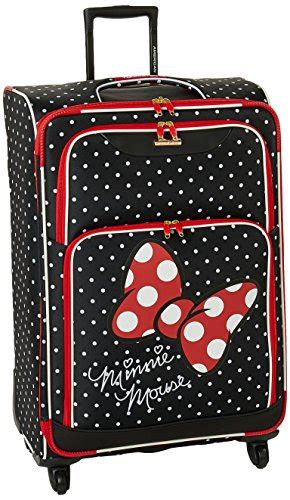 American Tourister Disney Softside Luggage With Spinner Wheels Minnie