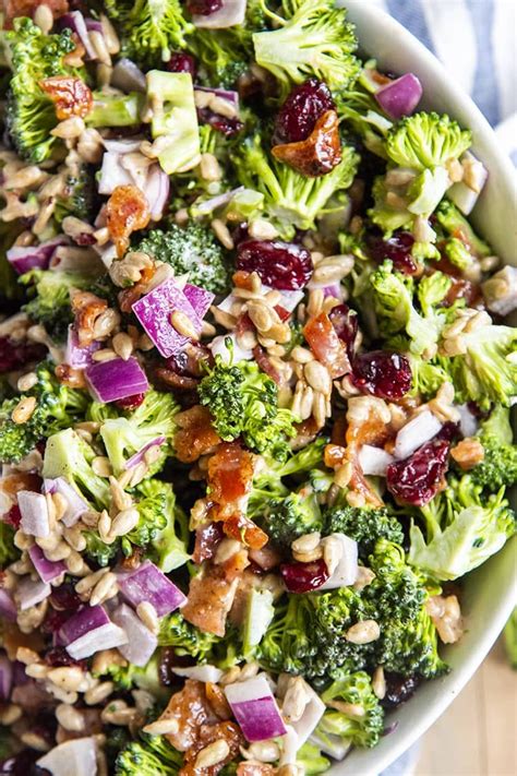 This Creamy Broccoli Salad Loaded With Fresh Broccoli Tangy Red Onion