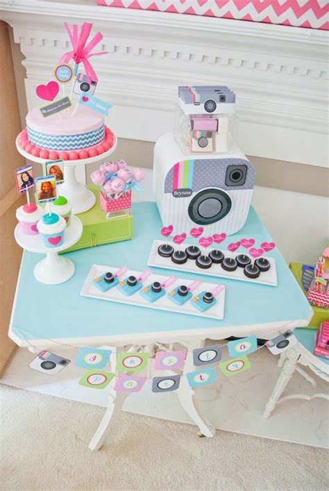 Cute Instagram Birthday Party Theme For Teen Girls