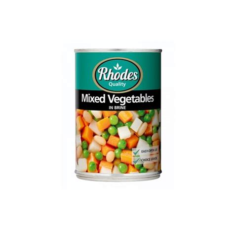 425g Canned Mixed Vegetables Jutai Foods Group